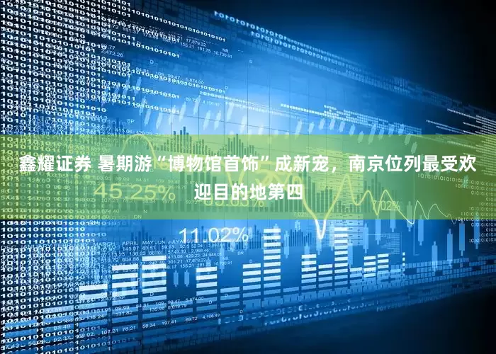 鑫耀证券 暑期游“博物馆首饰”成新宠，南京位列最受欢迎目的地第四